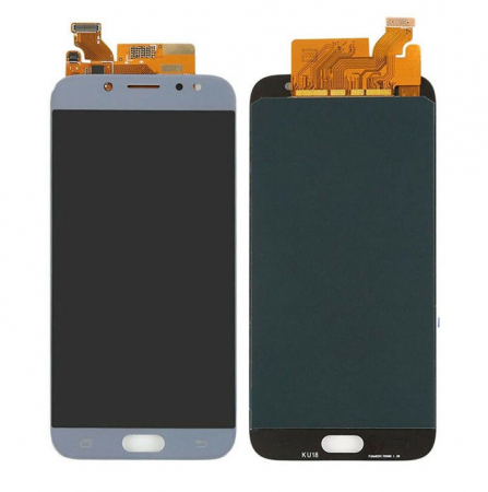 Ecrane Samsung - Display compatibil Samsung J7 2017 (J730), Incell, Silver