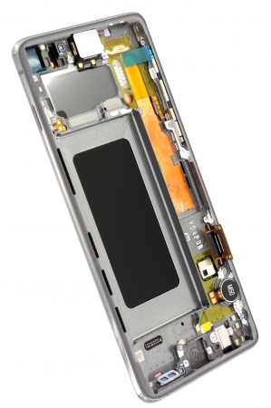 Ecran display cu rama Samsung S10 (G973) Negru, (Original Service Pack) [1]