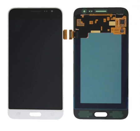 Ecrane Samsung - Display compatibil Samsung J3 2016, (J320), Alb, TFT