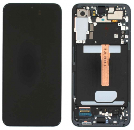 Ecrane Samsung - Ecran display cu rama Samsung S22 Plus (S906) Graphite Gray (Original Service Pack)