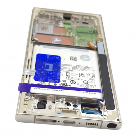 Ecran display Samsung S23 Ultra 5G (S918) Cream, cu rama si acumulator (Original Service Pack) [2]