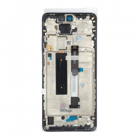 Ecrane Xiaomi / Redmi - Ecran display Xiaomi Mi 10T Lite 5G // Redmi Note 9 Pro 5G, cu rama, gri (Original Service Pack)