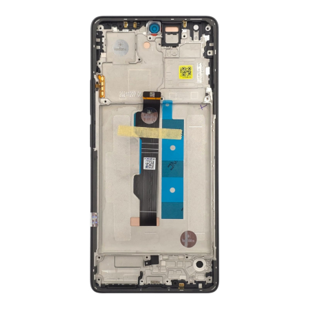 Ecrane Xiaomi / Redmi - Ecran display Xiaomi Redmi Note 14S, Negru, cu rama (Original Service Pack)