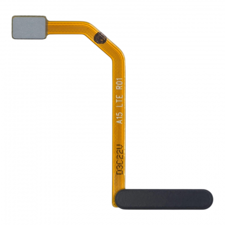 Benzi flex si butoane - Flex buton pornire ON / OFF cu senzor amprenta Samsung A15 4G (A155), Negru (Original Service Pack)
