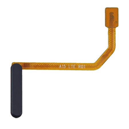 Benzi flex si butoane - Flex buton pornire ON / OFF si senzor amprenta Samsung A15 4G (A155), Negru (Compatibil)