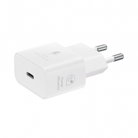 Incarcator retea Original Samsung super fast charging, 25W, USB C, Alb EP-T2510NWEGWW [1]