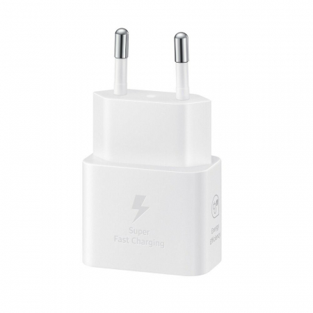 Incarcator retea Original Samsung super fast charging, 25W, USB C, Alb EP-T2510NWEGWW [3]