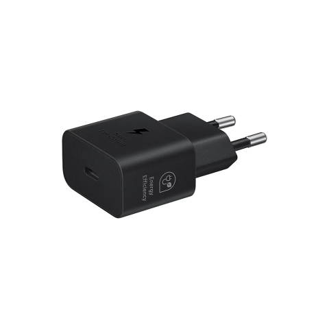 Incarcator retea Samsung Original EP-T2510NBEGEU, USB-C, Super Fast Charging 25W, Black, fara cablu [1]