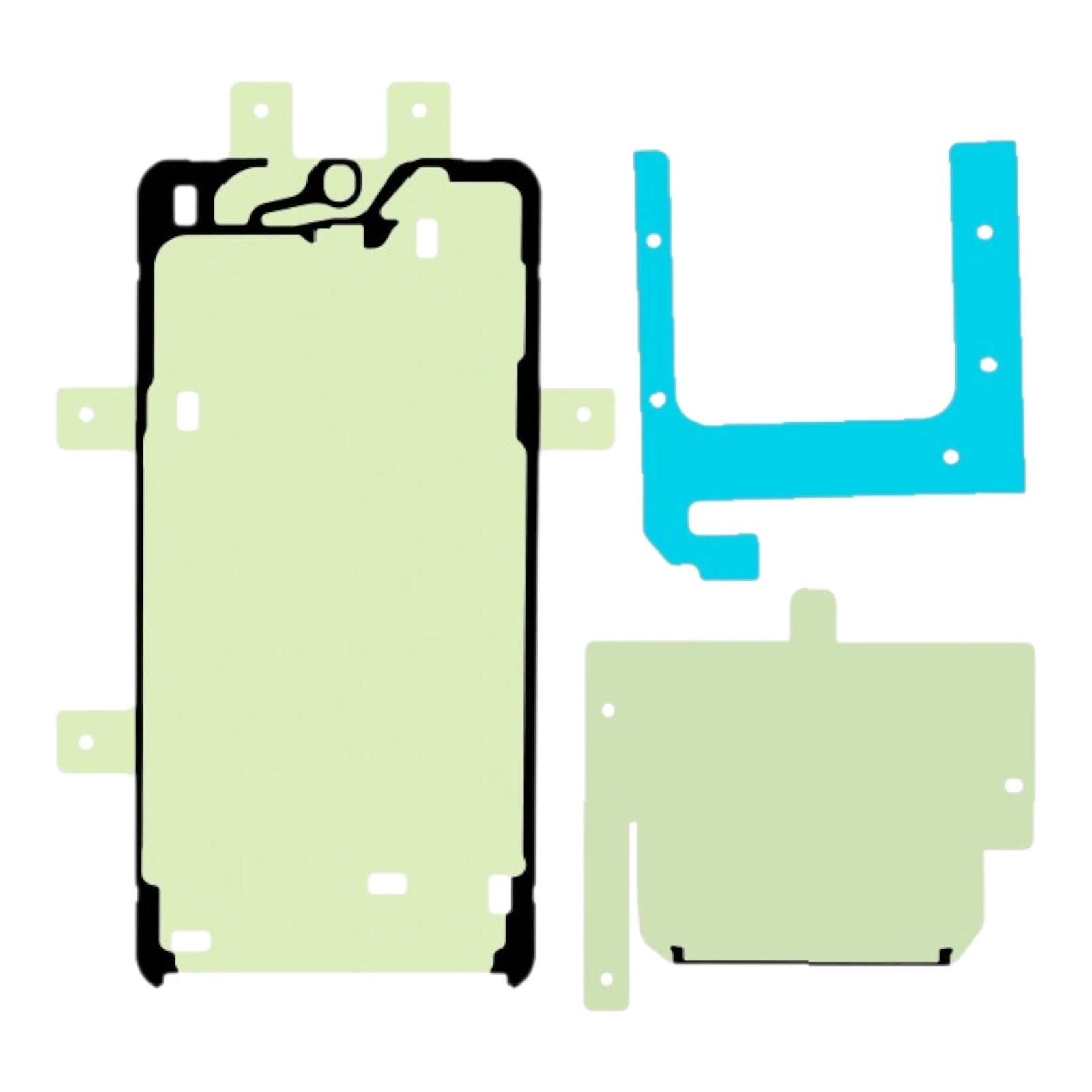 Suruburi si adezivi - Kit adeziv display Samsung Galaxy S24 Plus (S926) (Original Service Pack)