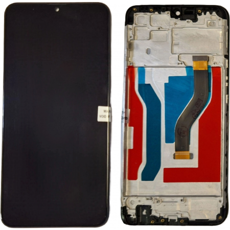 Ecrane Samsung - Display compatibil Samsung A10S (A107) Black - cu Rama