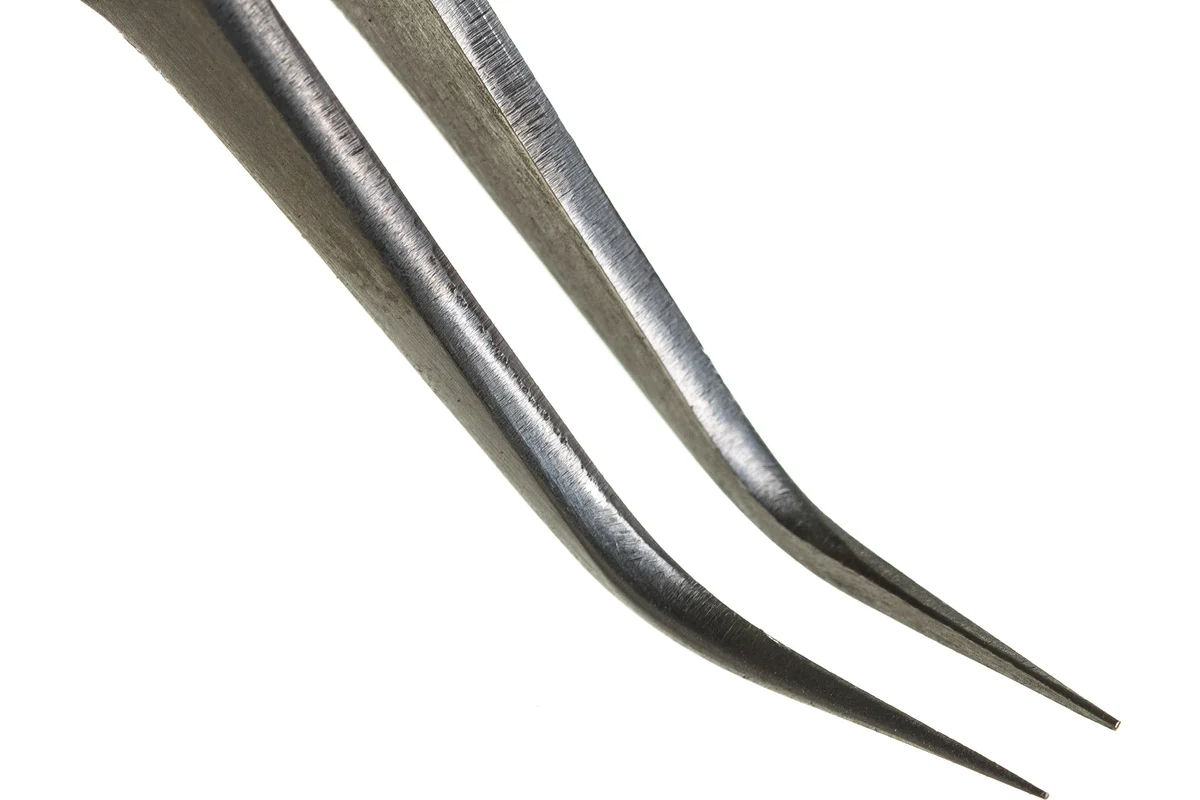 Penseta curbata smd 120mm, varf super-ascutit [1]