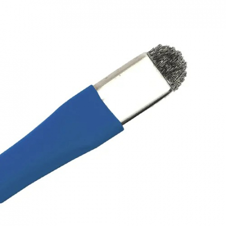 Perie antistatica cap dublu (cap metal + plastic) [1]