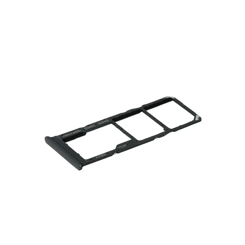 Suport SIM Samsung A12 (A125 / A127), negru (Original Service Pack)