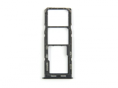 Suport SIM Samsung A13 4G (A135 / A137), negru (Original Service Pack)