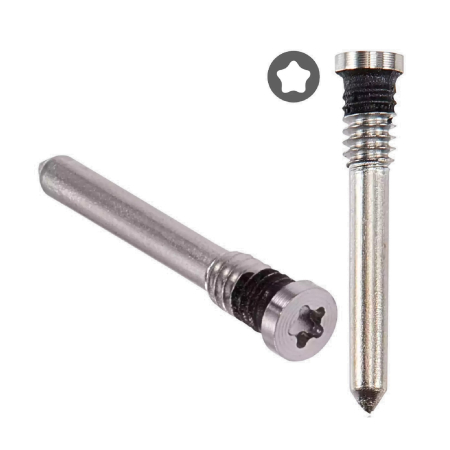 Suruburi si adezivi - Suruburi inferioare pentru iPhone 16 / 16 Plus / 16 Pro / 16 Pro Max (Silver) (Pachet 10 bucati)