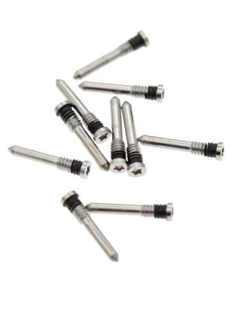 Pachet 100 de Suruburi inferioare pentru iPhone X pana la seria 12 / 12 Mini / 13 / 13 Mini / 14 (Starlight / galben / rosu) [1]