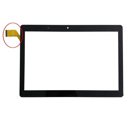 Touchscreen - Touchscreen Allview Viva H1003LTE Pro (10 inch), Tableta scoala, Panglica Stanga Sus, H1003 LTE Pro