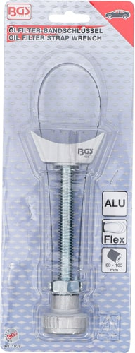 Cheie filtru de uleie cu banda metalica, deschidere 60-105 mm BGS 1028 [6]