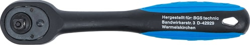Clicket reversibil cu acoperire din plastic, actionare 3/8" BGS 303 [5]
