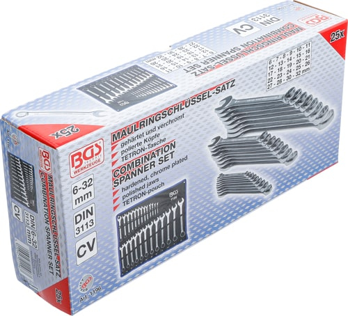 Set chei combinate 6-32 mm, 25 piese BGS 1196 [8]