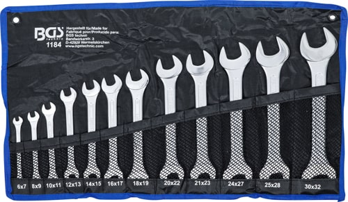 Set chei fixe 6x7 - 30x32 mm, 12 piese BGS 1184 [4]