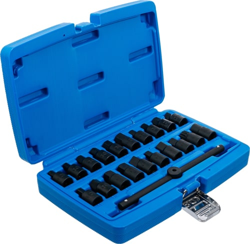 Set chei pentru buson baie de ulei, actionare 3/8”, 21 piese BGS 1014 [2]