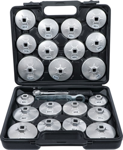 Set chei pentru filtre de ulei, antrenare 1/2", 23 piese BGS 1035 [1]