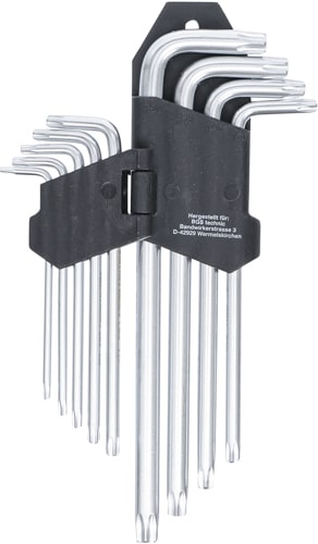 Set chei tip L profil Torx, 9 piese, T10-T50, 9 piese BGS 816 [3]