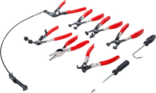Set clesti pentru coliere de furtun, 10 piese BGS 421 [4]