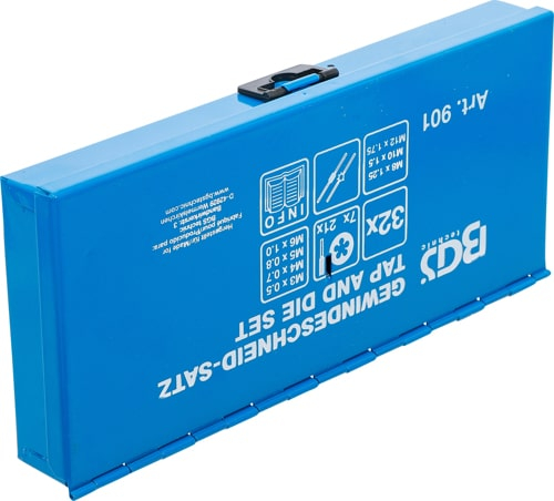 Set filiere si tarozi M3 - M12 ,32 piese BGS 901 [5]