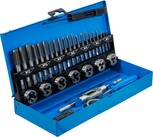 Set filiere si tarozi M3 - M12 ,32 piese BGS 901 [2]