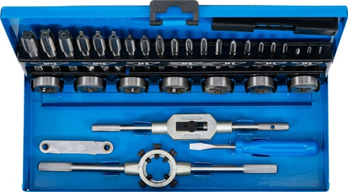 Set filiere si tarozi M3 - M12 ,32 piese BGS 901 [4]