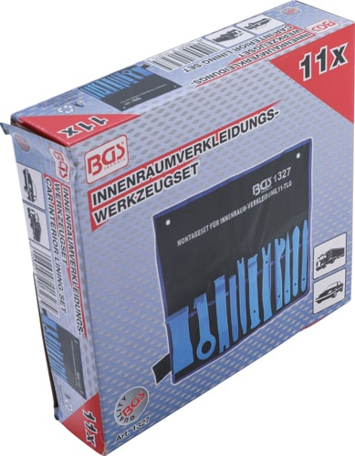 Set pentru demontat interioare, cheder, garnituri, clipsuri, fete de usi, 11 piese, BGS 1327 [3]