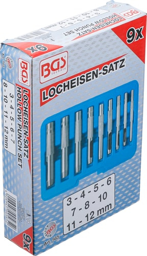 Set preducele, 3-12 mm, 9 piese BGS 565 [7]