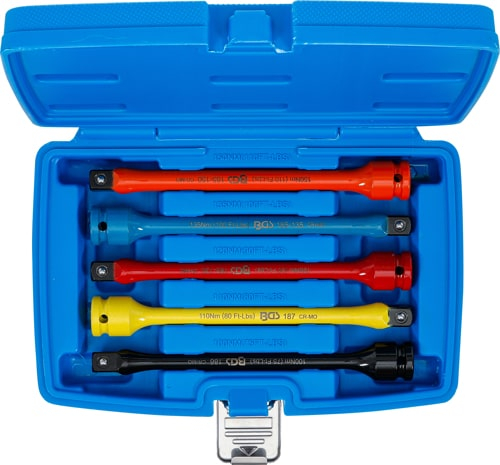 Set prelungitoare pentru prezoane de roti cu limitare la strangere, 100-150 Nm, 5 piese BGS 185 [3]
