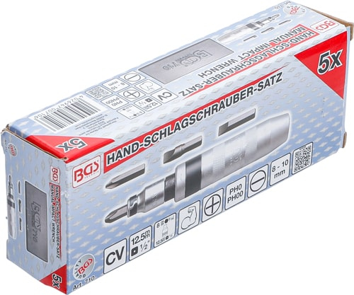 Set surubelnita de impact, 5 piese  BGS 710 [7]
