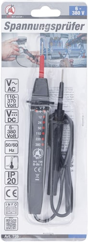 Tester de control tensiune 6-380 V BGS 726 [4]