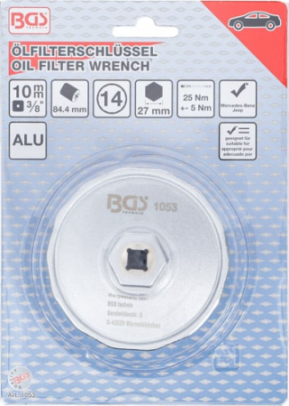 Capac pentru filtru de ulei Mercedes-Benz, Jeep, Dodge, 14 puncte BGS 1053 [3]
