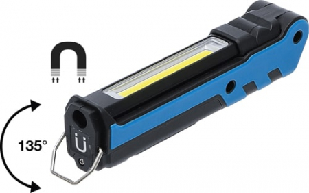 Lampa de lucru flexibila COB-LED, putere 5W BGS 85334 [3]