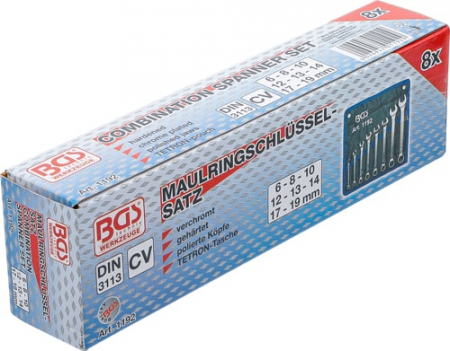 Set chei combinate, 6-19 mm, 8 piese BGS 1192 [6]
