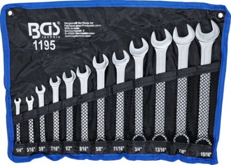 Set chei combinate, 1/4" - 15/16", 12 piese BGS 1195 [4]