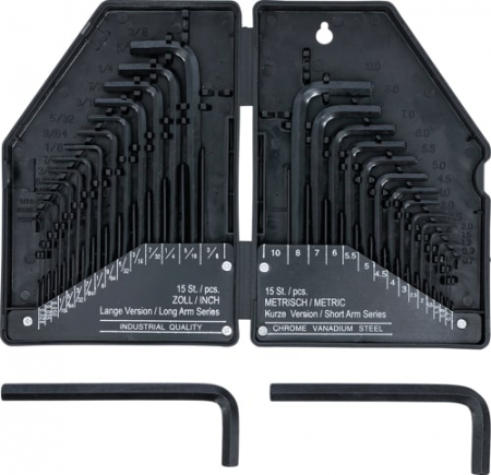 Set chei imbus tip L, 30 piese BGS 810 [1]