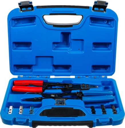 Clesti & Clesti Speciali - Set clesti siguranta pentru camioane cu varfuri interschimbabile, 10 piese BGS 453