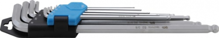 Set imbus L cu cap sferic, 1/16" - 3/8", 9 piese BGS 799 [2]