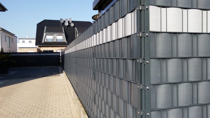 Banda intimitate gard, PP Diamond, 19cm x 20,4m, antracit [5]