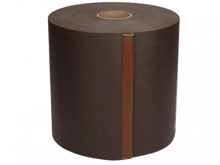 Banda intimitate, opacizare gard, TPP - tesatura polipropilenica, 19cm x 48m, maro [3]