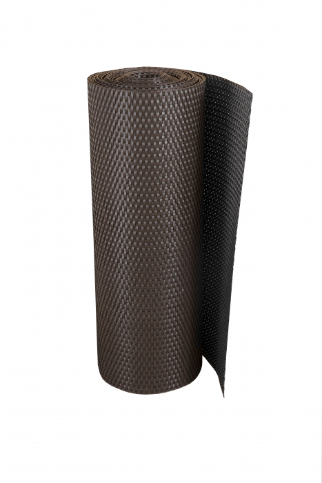 Paravan intimitate balcon, Rattan Tehnic, latime 0,9m x 1m, maro inchis [2]