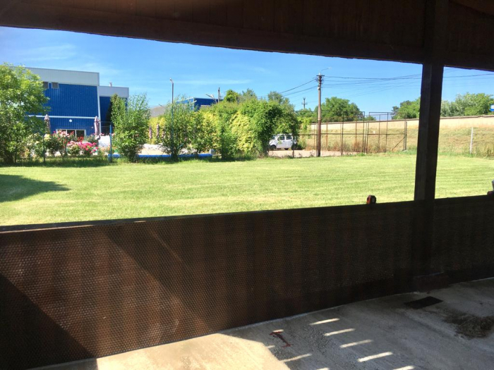 Paravan intimitate balcon, Rattan Tehnic, latime 0,9m x 1m, maro inchis [8]