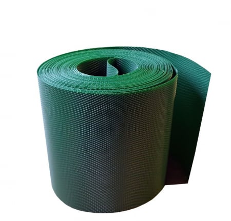 Benzi Polipropilena - Banda intimitate gard, PP Diamond, 19cm x 20,4m, verde