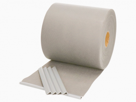 Benzi Polipropilena - Banda intimitate, opacizare gard, TPP - tesatura polipropilenica, 19cm x 48m, bej